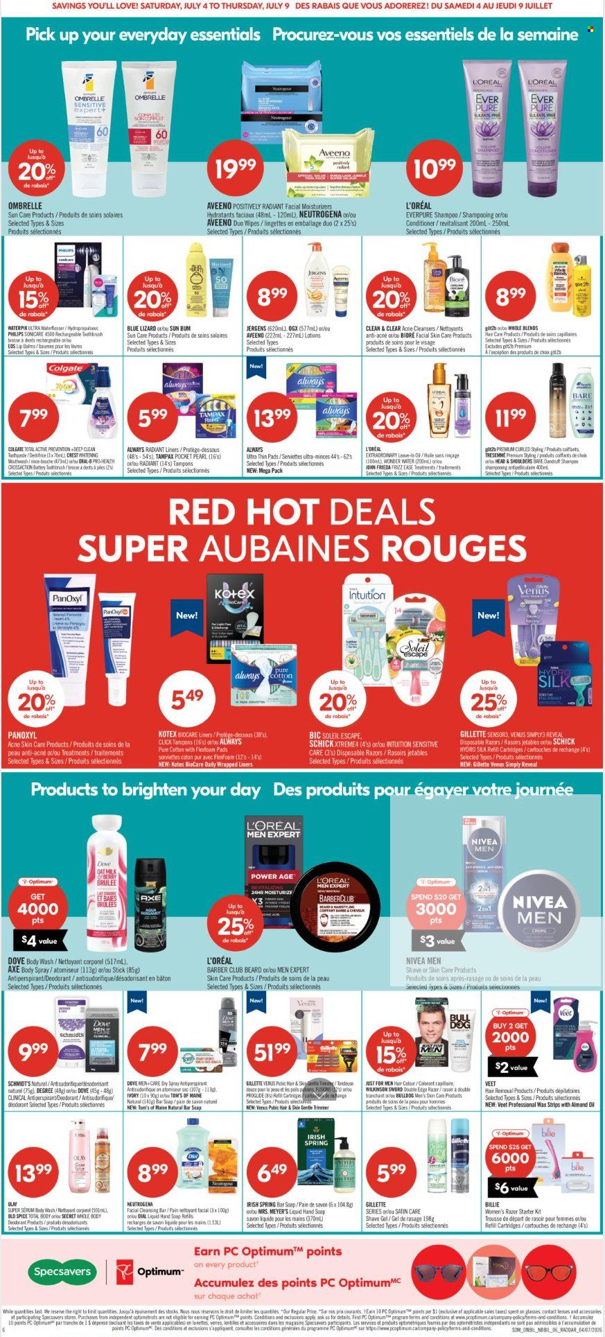 Circulaire Shoppers Drug Mart  - 04 Juillet 2026 - 09 Juillet 2026. Page 6