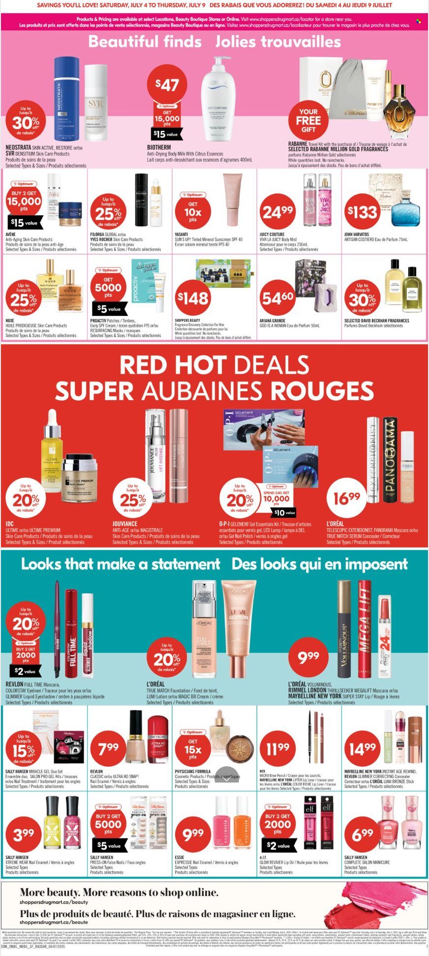 Circulaire Shoppers Drug Mart  - 04 Juillet 2026 - 09 Juillet 2026. Page 7