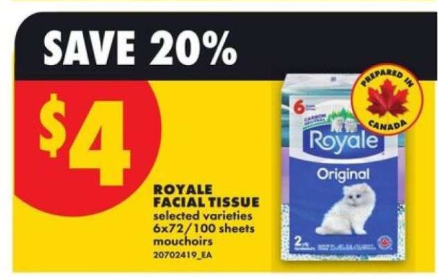 Royale Facial Tissue