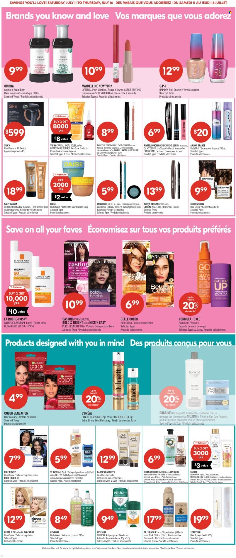 Circulaire Shoppers Drug Mart  - 11 Juillet 2026 - 16 Juillet 2026. Page 12