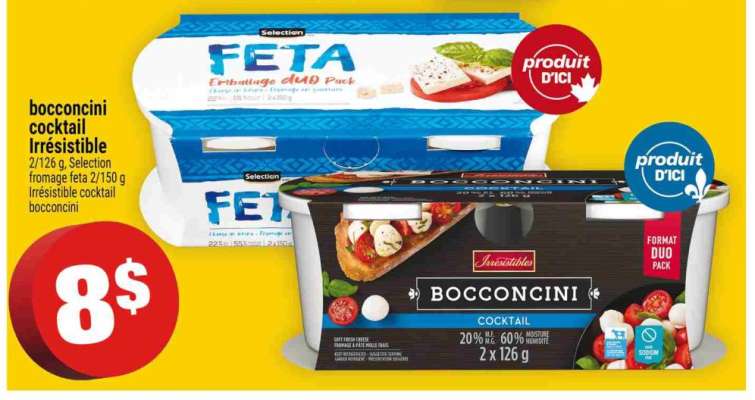 BOCCONCINI COCKTAIL IRRÉSISTIBLE