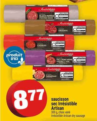 SAUCISSON SEC IRRÉSISTIBLE ARTISAN