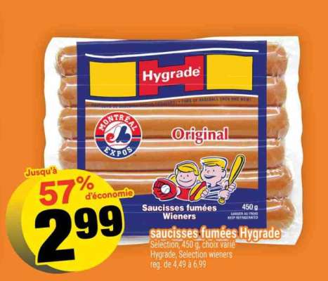 SAUCISSES FUMÉES HYGRADE