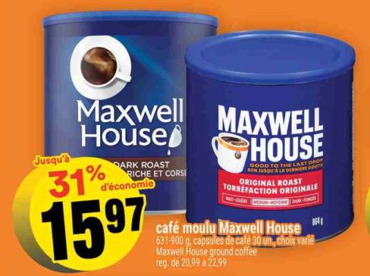Café Moulu Maxwell House
