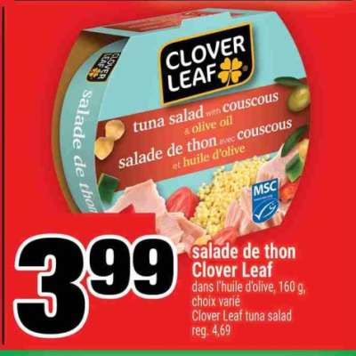 SALADE DE THON CLOVER LEAF