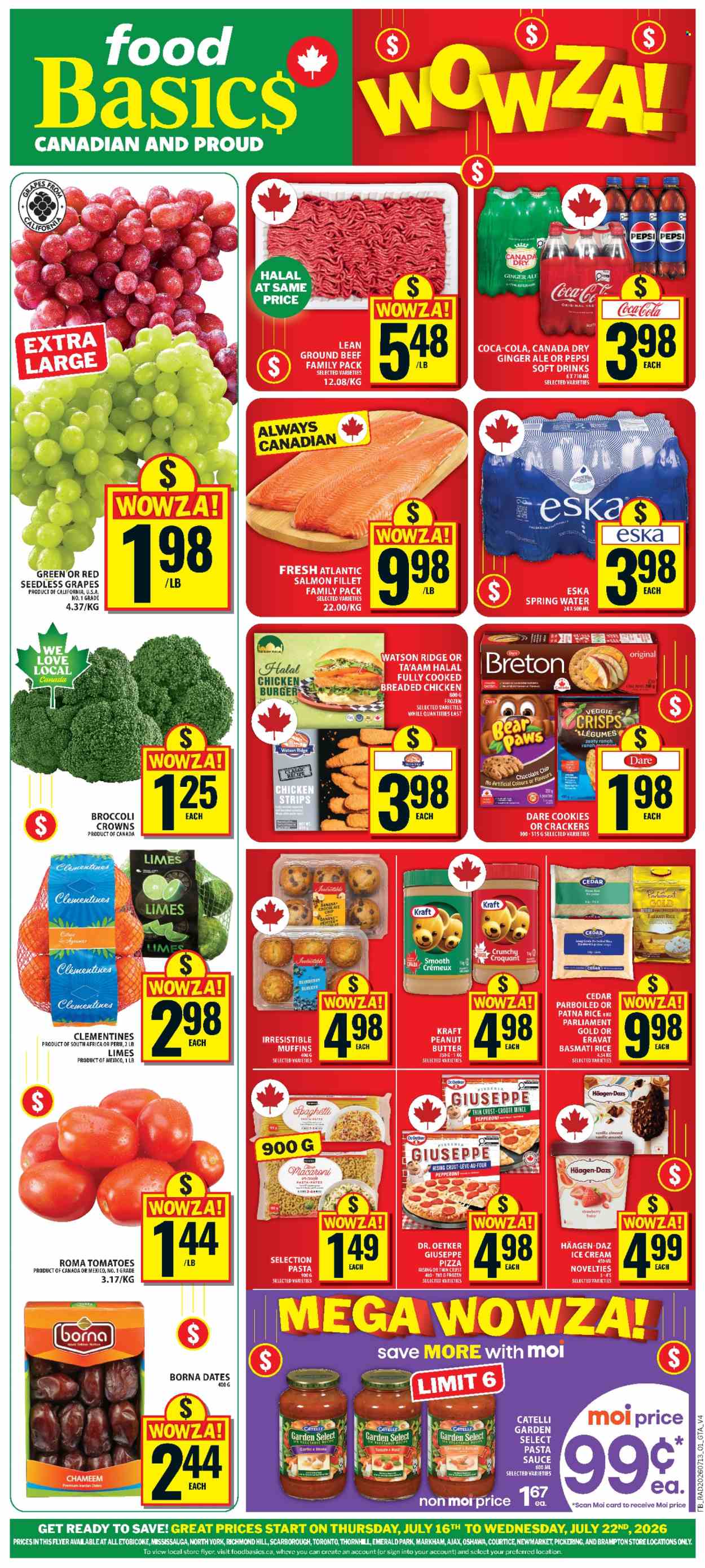 Circulaire Food Basics  - 16 Juillet 2026 - 22 Juillet 2026. Page 1