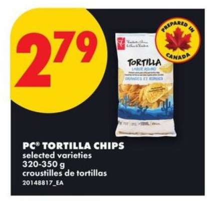 PC TORTILLA CHIPS