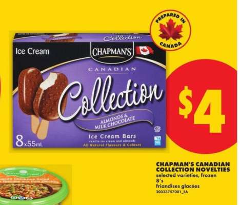 Chapman's Canadian Collection Novelties
