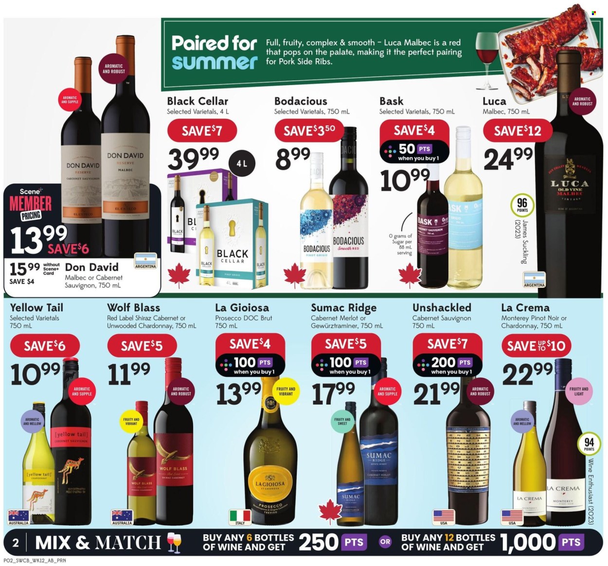 Circulaire Sobeys Liquor  - 16 Juillet 2026 - 22 Juillet 2026. Page 2
