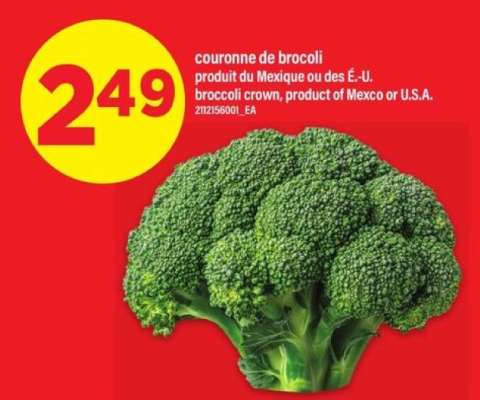 COURONNE DE BROCOLI