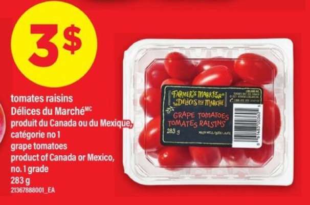 TOMATES RAISINS