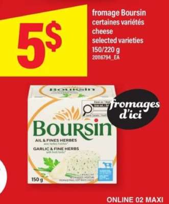 FROMAGE BOURSIN