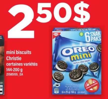 mini biscuits Christie