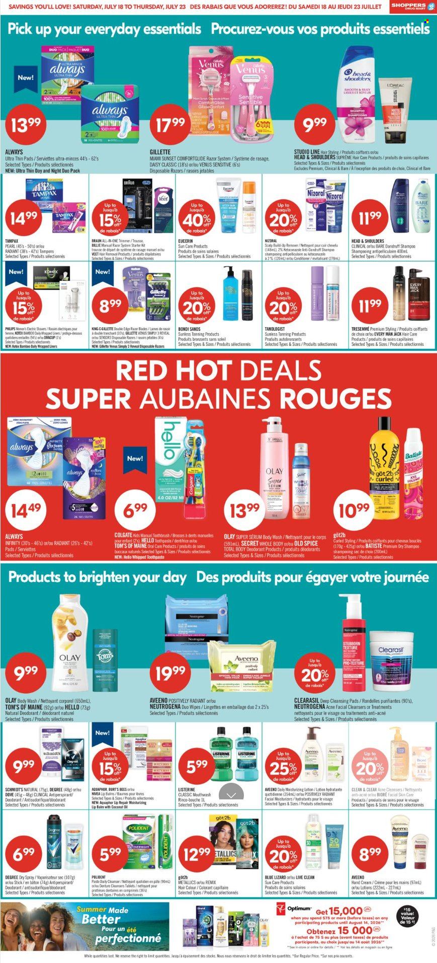 Circulaire Shoppers Drug Mart  - 18 Juillet 2026 - 23 Juillet 2026. Page 8