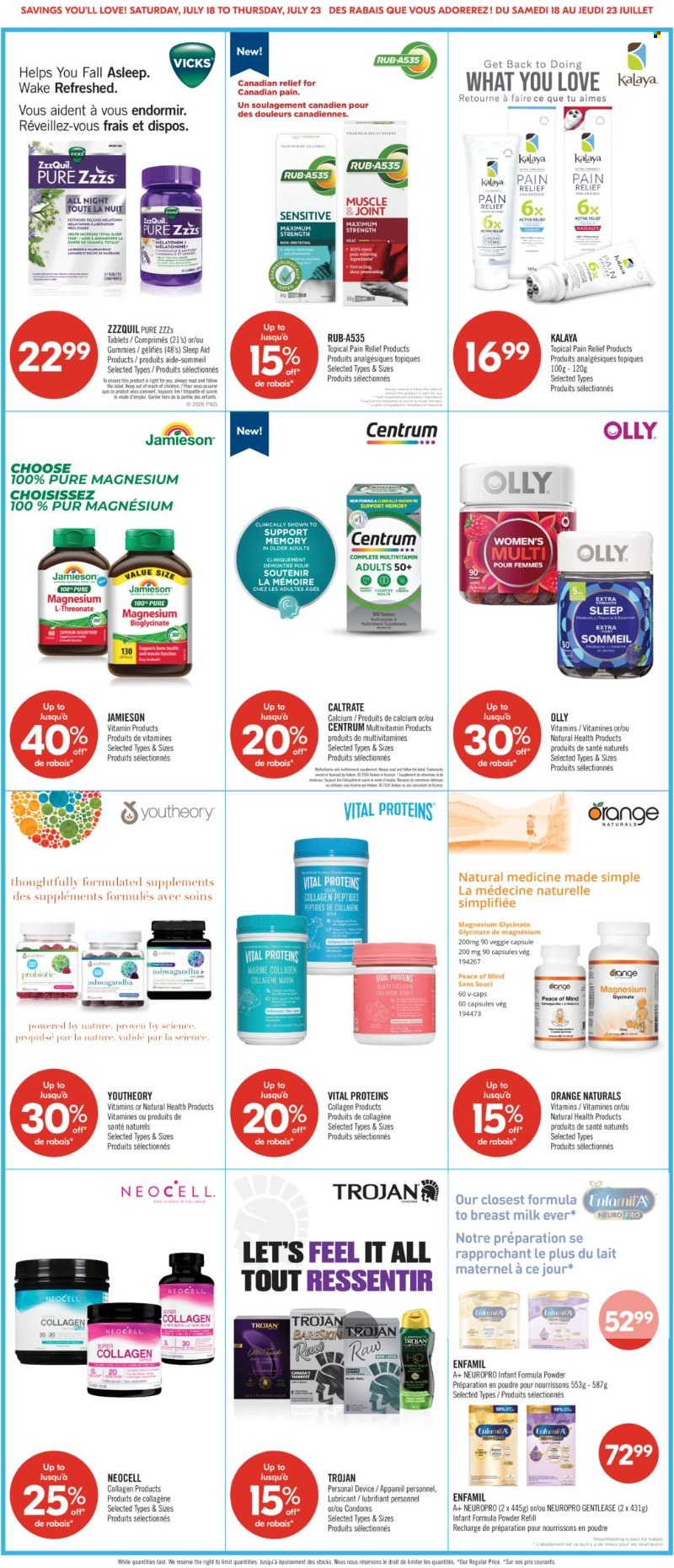 Circulaire Shoppers Drug Mart  - 18 Juillet 2026 - 23 Juillet 2026. Page 13
