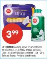 LIFE BRAND Foaming Shave Cream