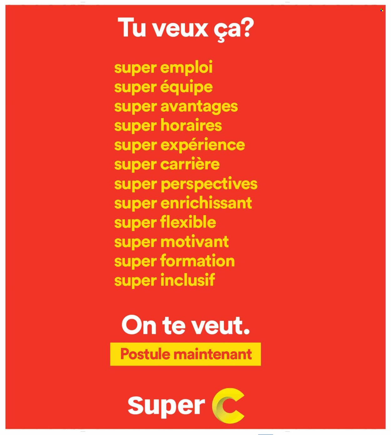 Circulaire Super C  - 20 Août 2026 - 26 Août 2026. Page 15