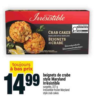 BEIGNETS DE CRABE STYLE MARYLAND IRRÉSISTIBLE