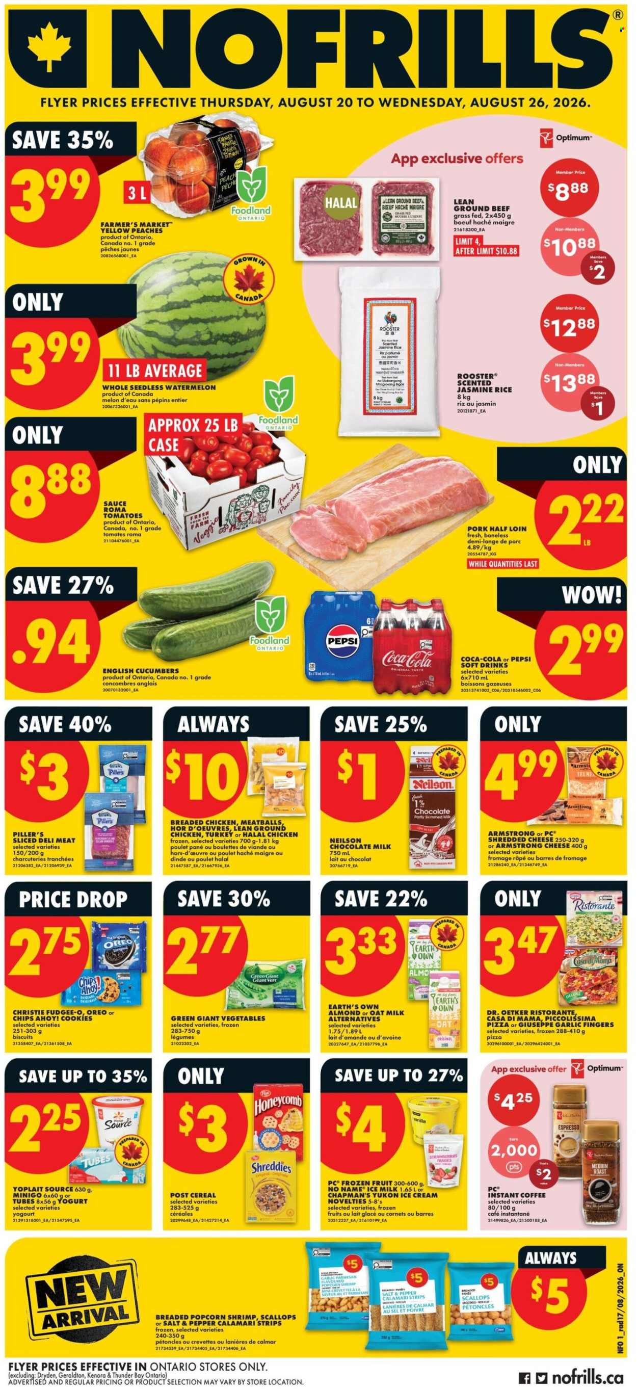 Circulaire No Frills  - 20 Août 2026 - 26 Août 2026. Page 1