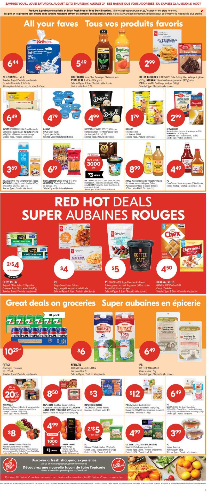Circulaire Shoppers Drug Mart  - 22 Août 2026 - 27 Août 2026. Page 4