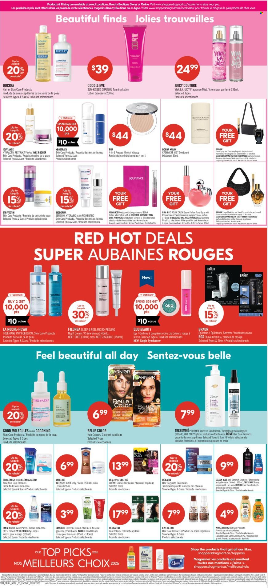 Circulaire Shoppers Drug Mart  - 22 Août 2026 - 27 Août 2026. Page 11