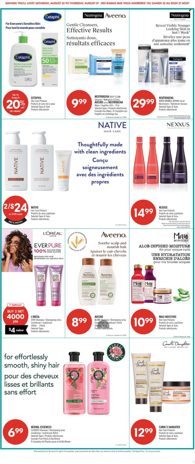 Circulaire Shoppers Drug Mart  - 22 Août 2026 - 27 Août 2026. Page 12