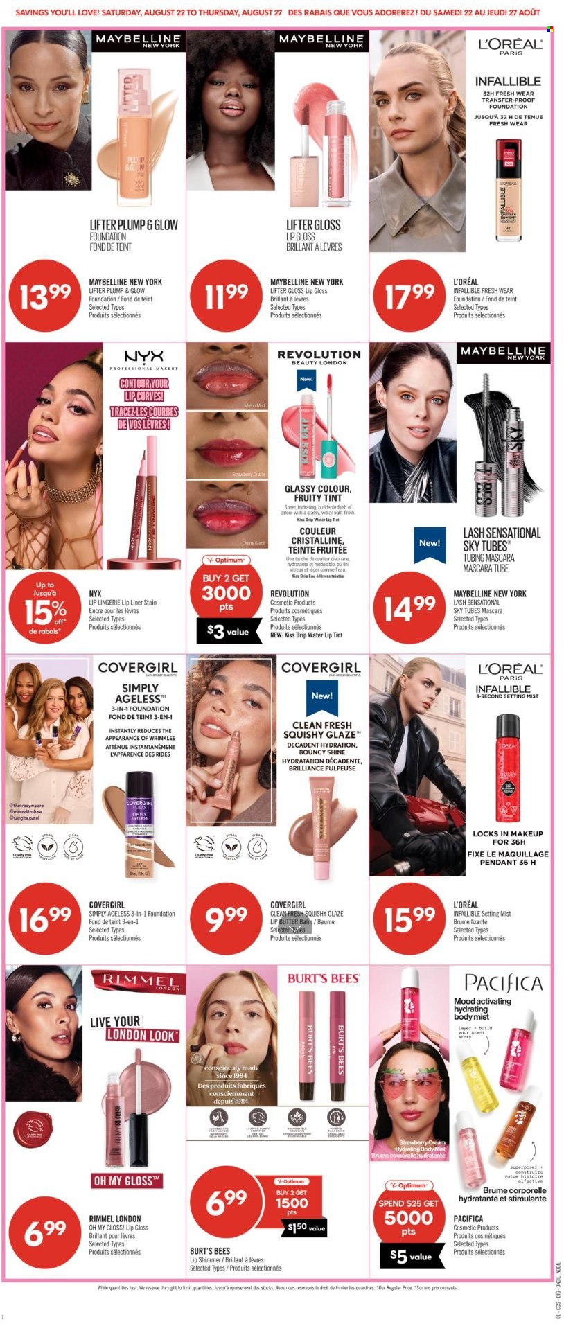 Circulaire Shoppers Drug Mart  - 22 Août 2026 - 27 Août 2026. Page 14