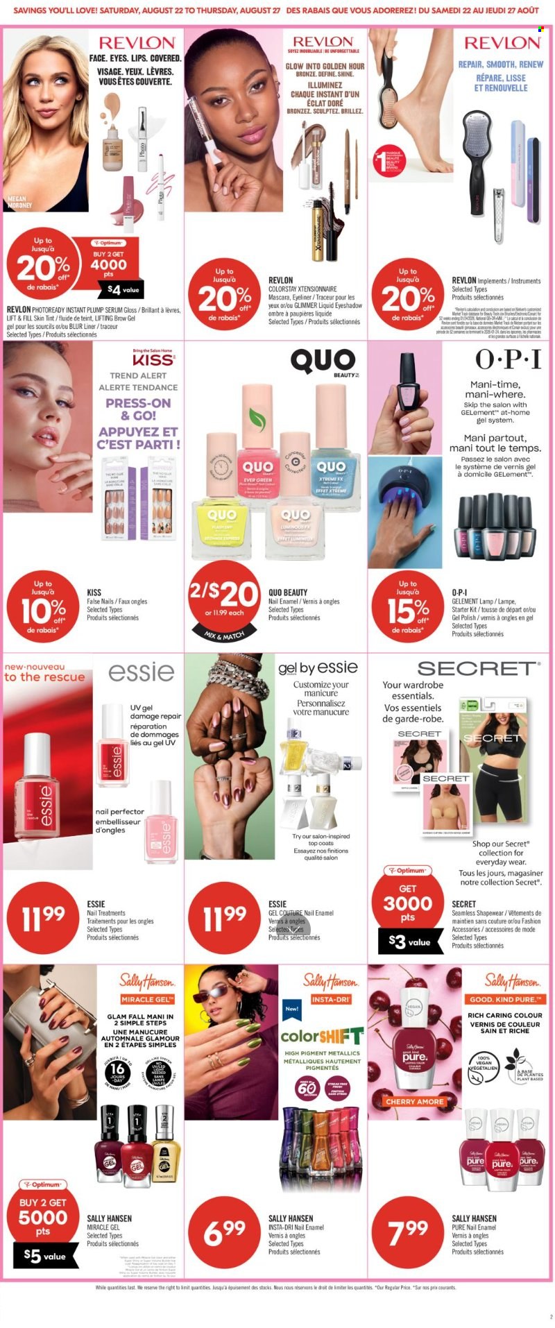 Circulaire Shoppers Drug Mart  - 22 Août 2026 - 27 Août 2026. Page 15