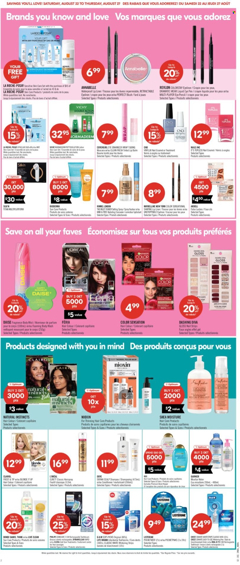 Circulaire Shoppers Drug Mart  - 22 Août 2026 - 27 Août 2026. Page 17