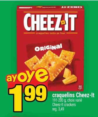 craquelins Cheez-It