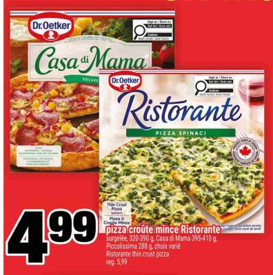 PIZZA CROÛTE MINCE RISTORANTE