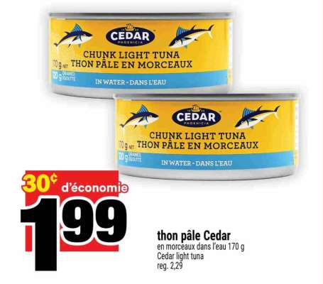 thon pâle Cedar