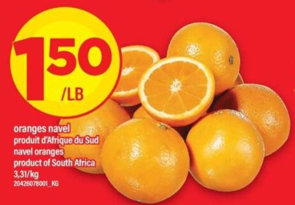 ORANGES NAVEL