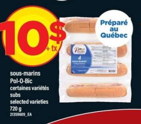 sous-marins Pol-O-Bic