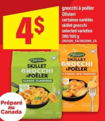 Olivieri Skillet Gnocchi