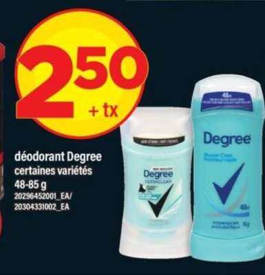 déodorant Degree