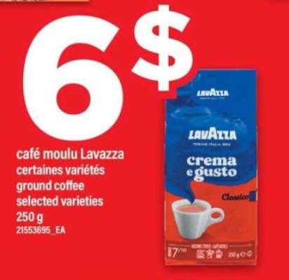 CAFÉ MOULU LAVAZZA