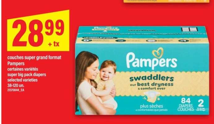 Pampers Swaddlers