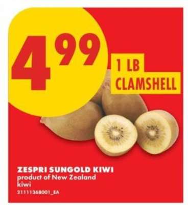 Zespri Sungold Kiwi