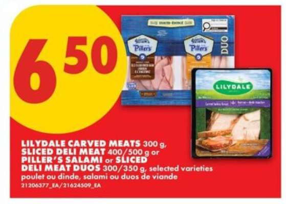 LILYDALE CARVED MEATS