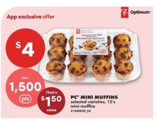 PC® MINI MUFFINS