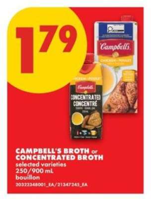 Campbell's Broth or Concentrated Broth