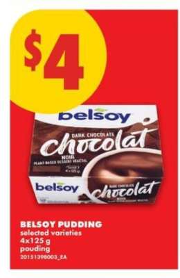 Belsoy Pudding