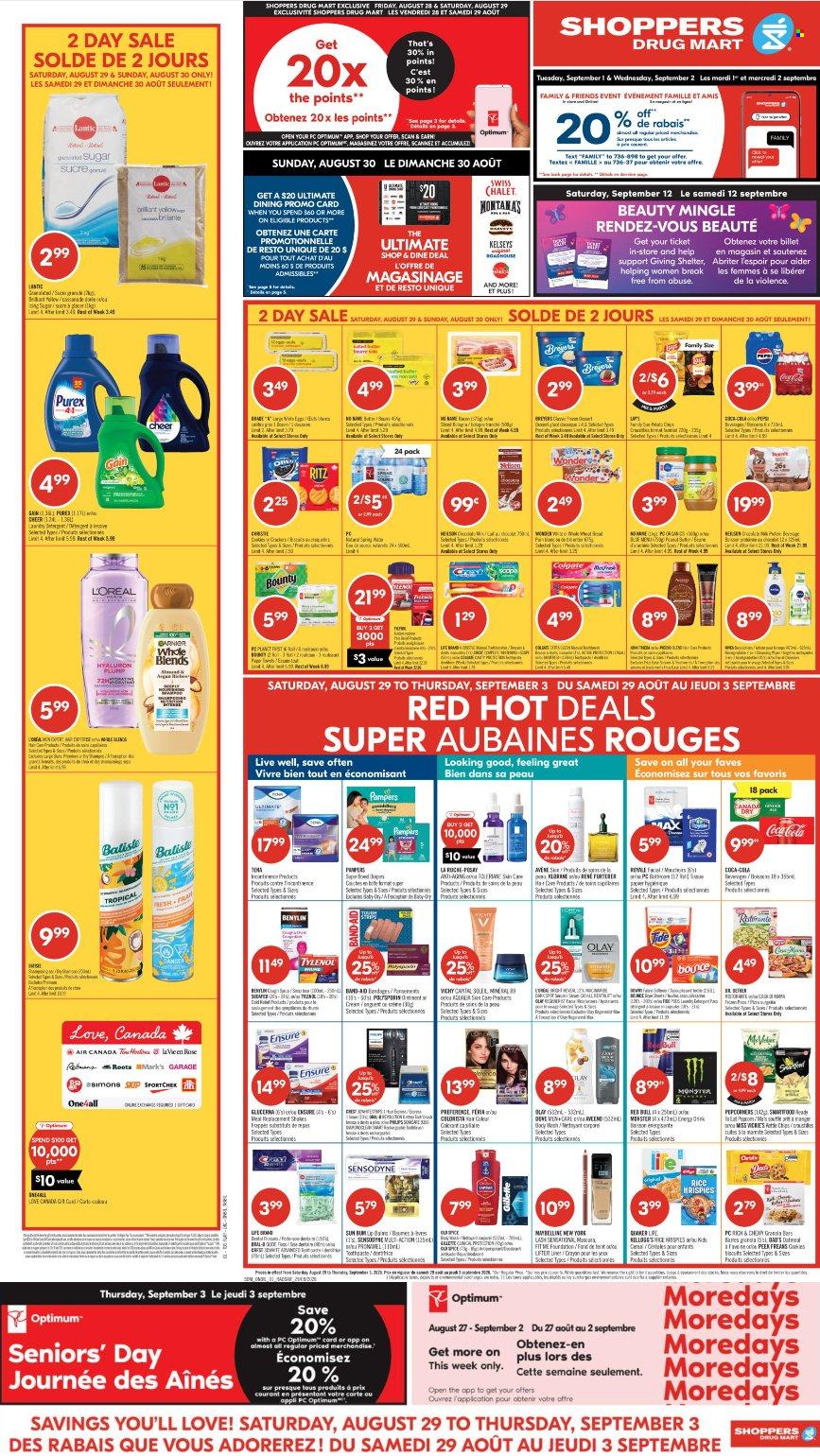 Circulaire Shoppers Drug Mart  - 29 Août 2026 - 03 Septembre 2026. Page 1
