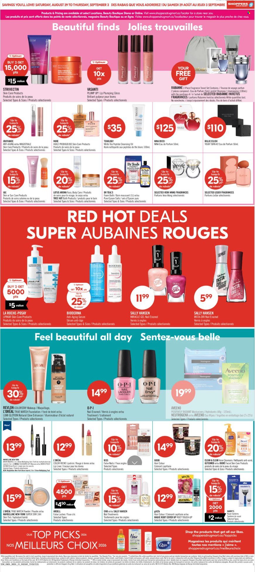 Circulaire Shoppers Drug Mart  - 29 Août 2026 - 03 Septembre 2026. Page 11