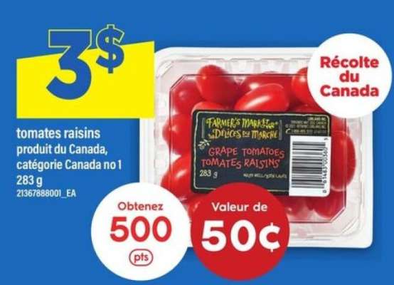 TOMATES RAISINS