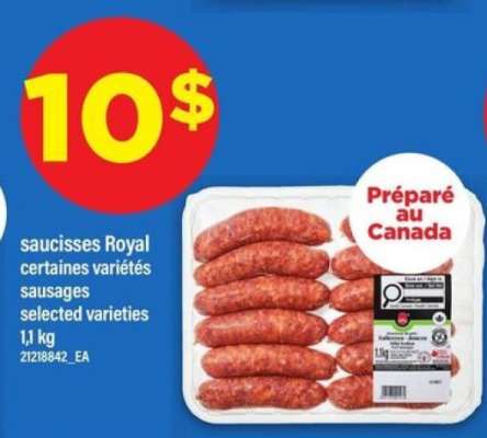 SAUCISSES ROYAL