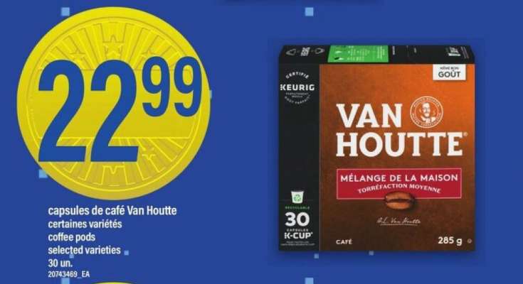 Van Houtte capsules de café