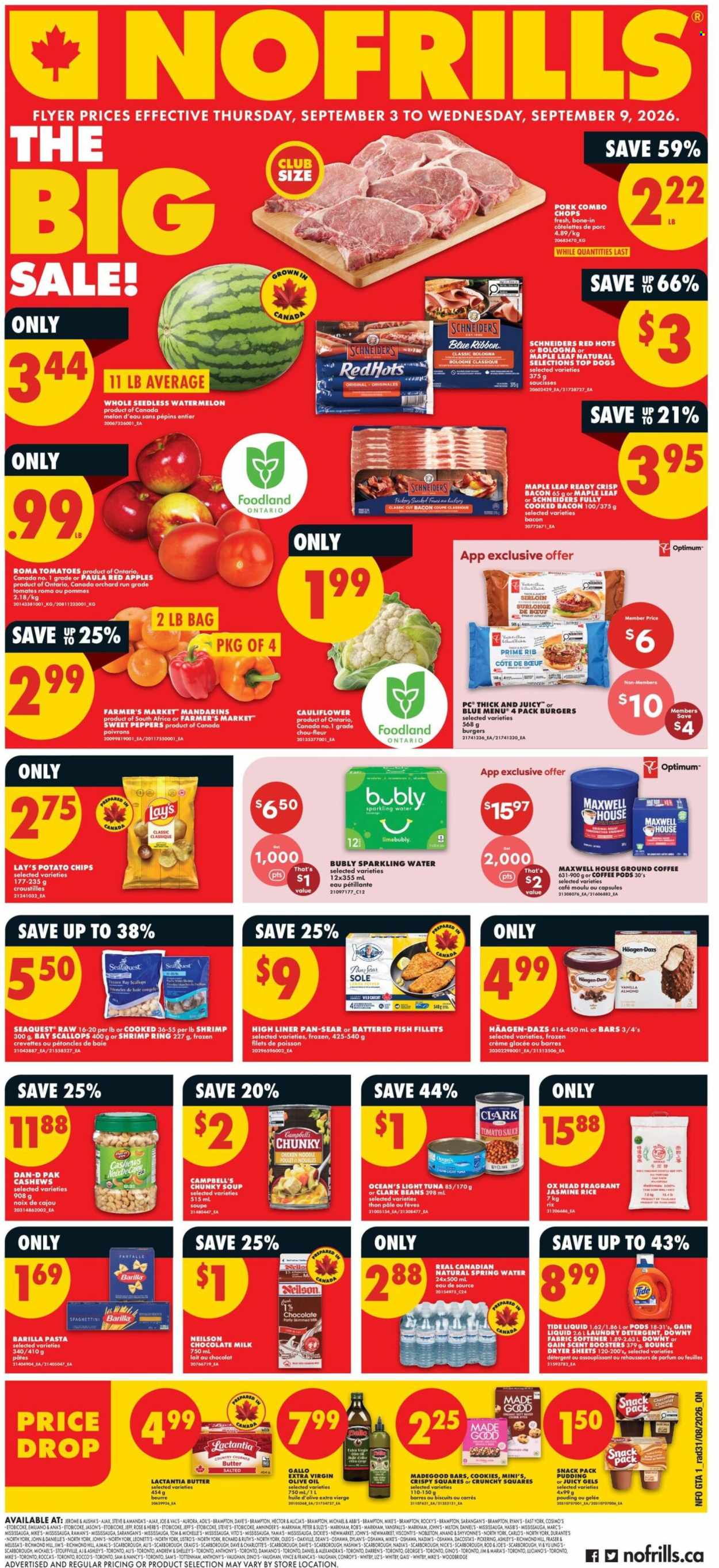 Circulaire No Frills  - 03 Septembre 2026 - 09 Septembre 2026. Page 1