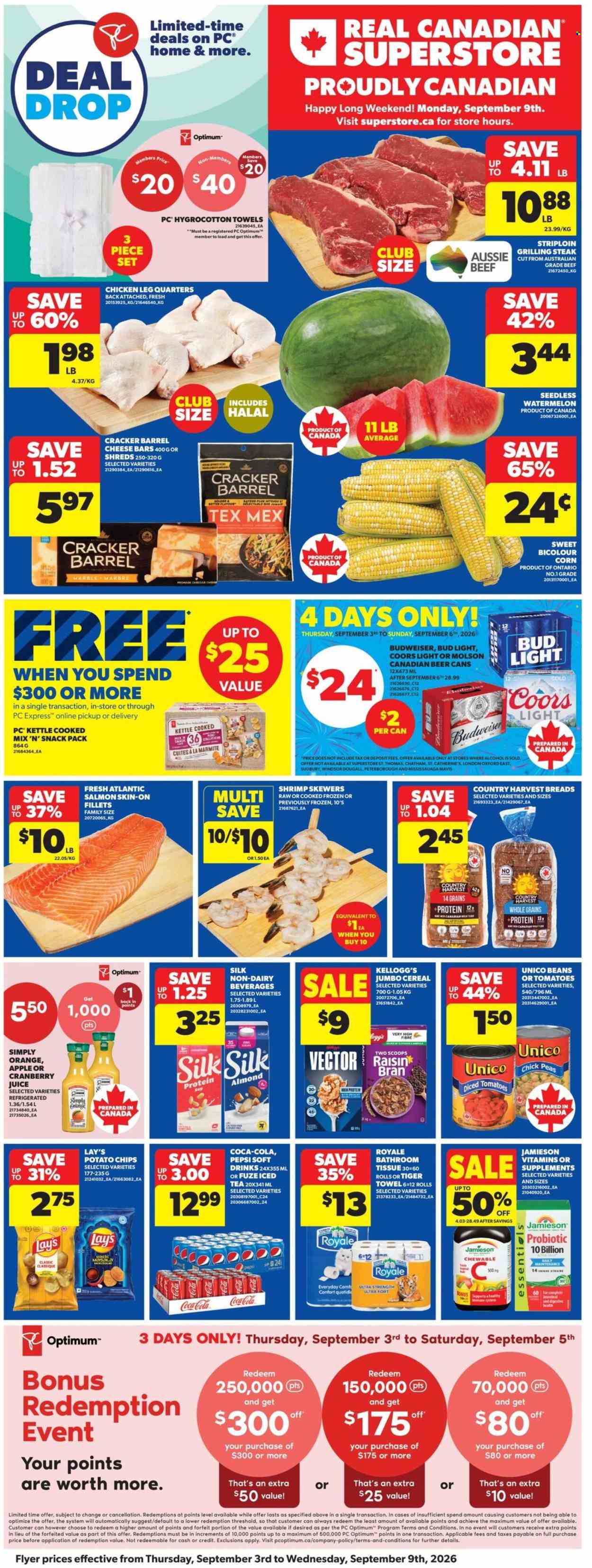 Circulaire Real Canadian Superstore  - 03 Septembre 2026 - 09 Septembre 2026. Page 1